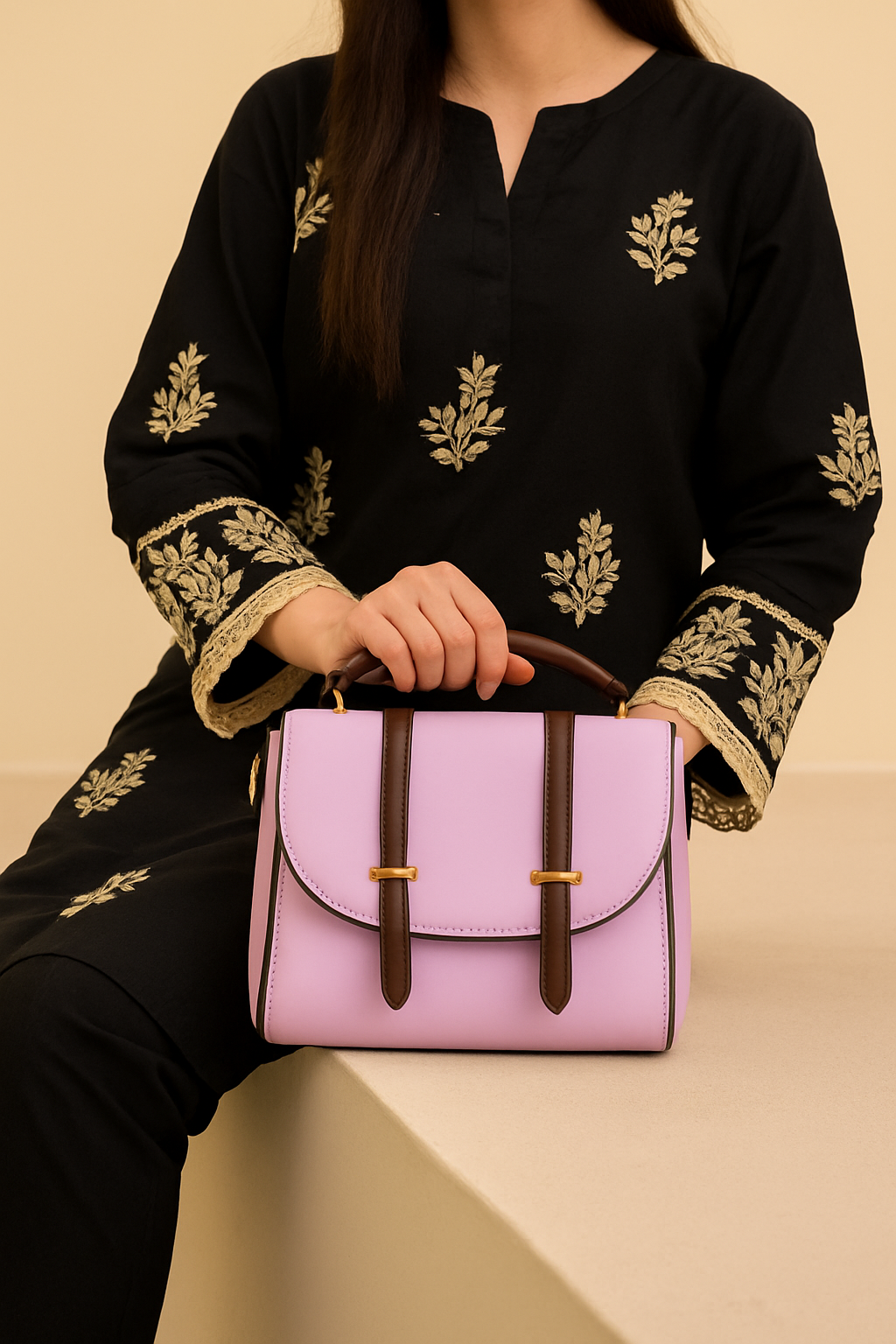 K Pop Purple Bag