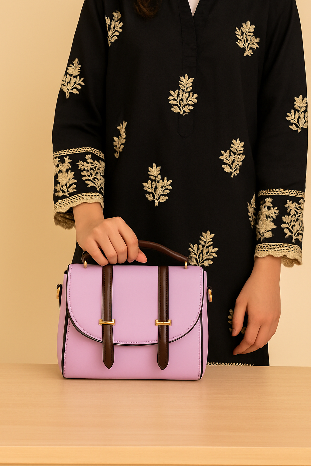 K Pop Purple Bag